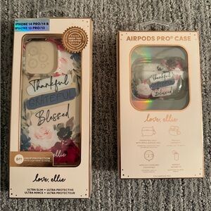 Thankful, grateful and blessed iPhone & AirPods Pro cases